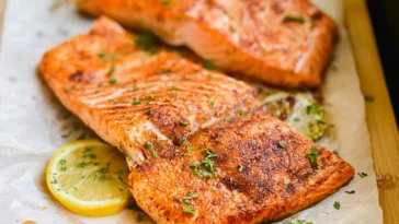 Quick Old Bay Salmon in the Air Fryer - Delicious and Easy Dinner