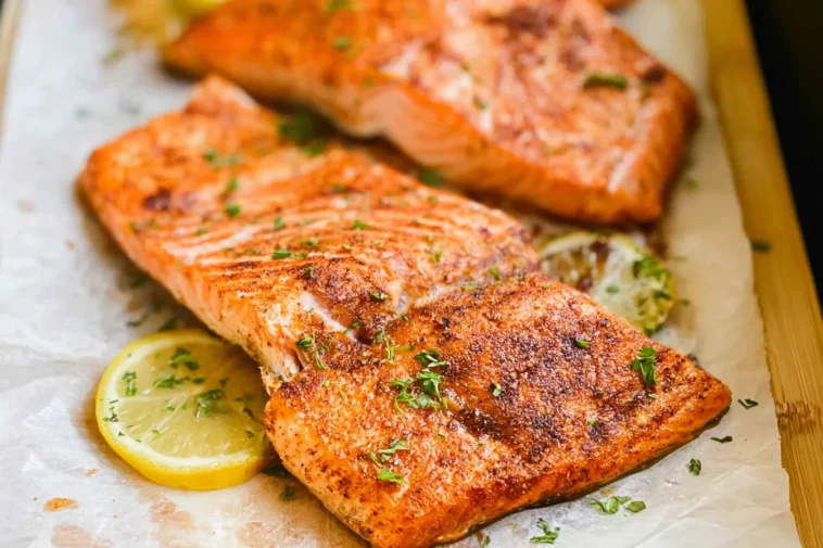 Quick Old Bay Salmon in the Air Fryer - Delicious and Easy Dinner