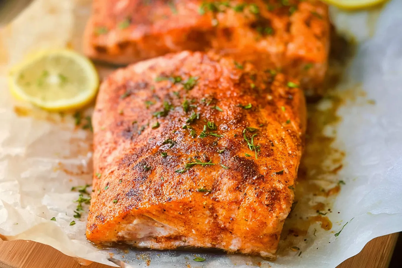 Quick Old Bay Salmon in the Air Fryer