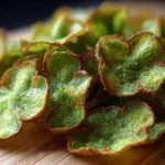 Delicious Shamrock Chips Ready for St. Patrick's Day