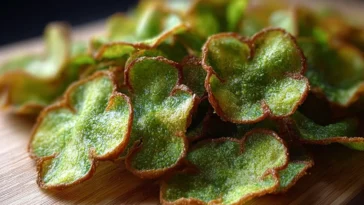Delicious Shamrock Chips Ready for St. Patrick's Day