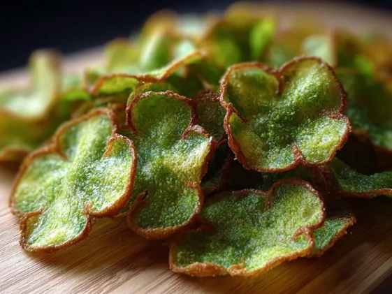 Delicious Shamrock Chips Ready for St. Patrick's Day
