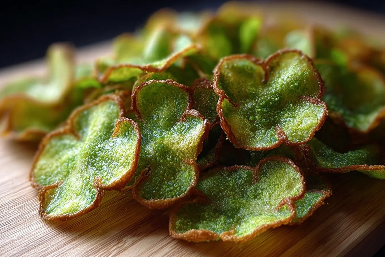 Delicious Shamrock Chips Ready for St. Patrick's Day