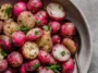 Roasted Radishes Served Warm