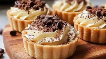 Rresistible Tiramisu Tartlets Close-Up