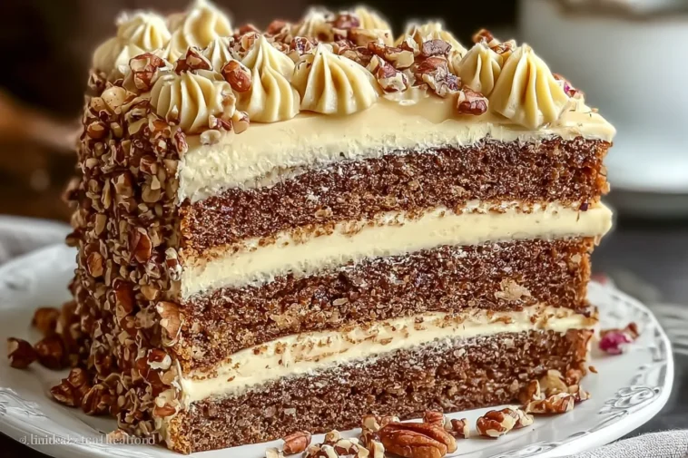 Russian Korolevsky Cake (King’s Cake) Close-Up