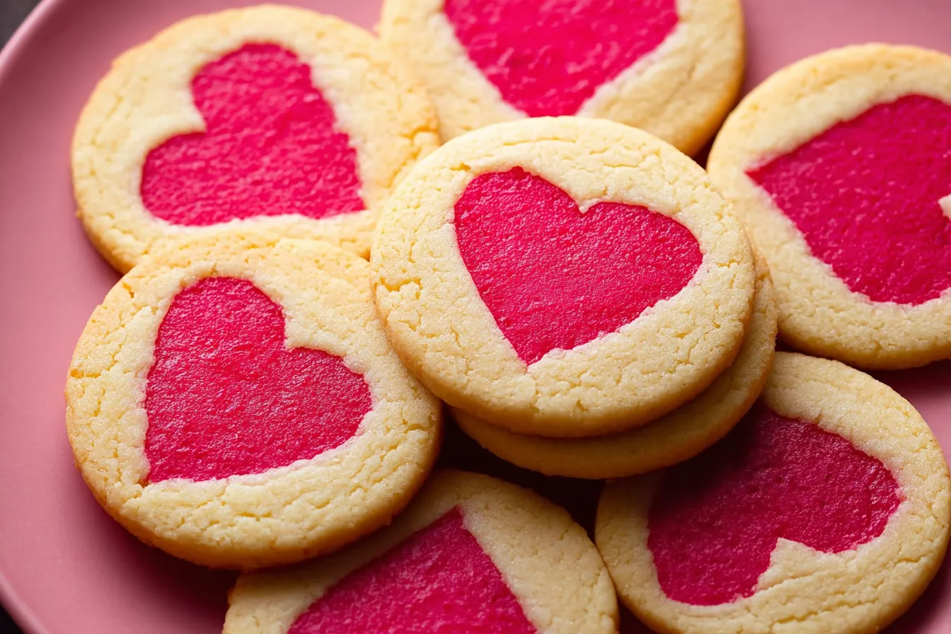 slice and bake heart cookies 2