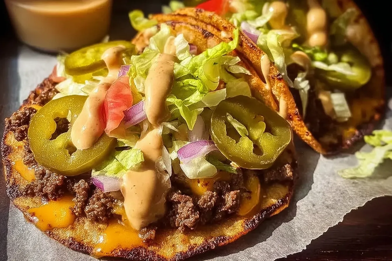 Smash Burger Tacos: A Game-Changer for Taco Night! 4 smash burger tacos 2 1