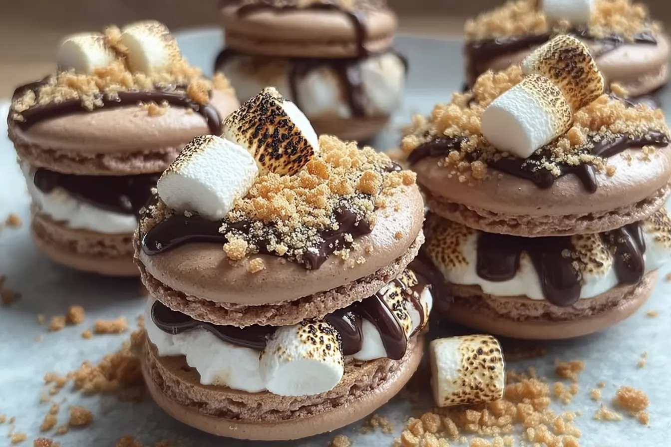 S’mores French Macarons