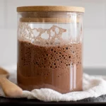 Sourdough Chocolate Starter in a Jar