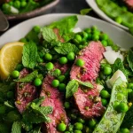 “Fresh Spring Pea Salad with Lemony Mint Vinaigrette”