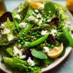 Colorful Spring Salad with Fresh Ingredients
