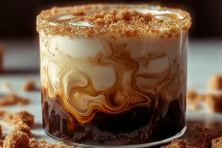 Starbucks Brown Sugar Shaken Espresso in a Glass