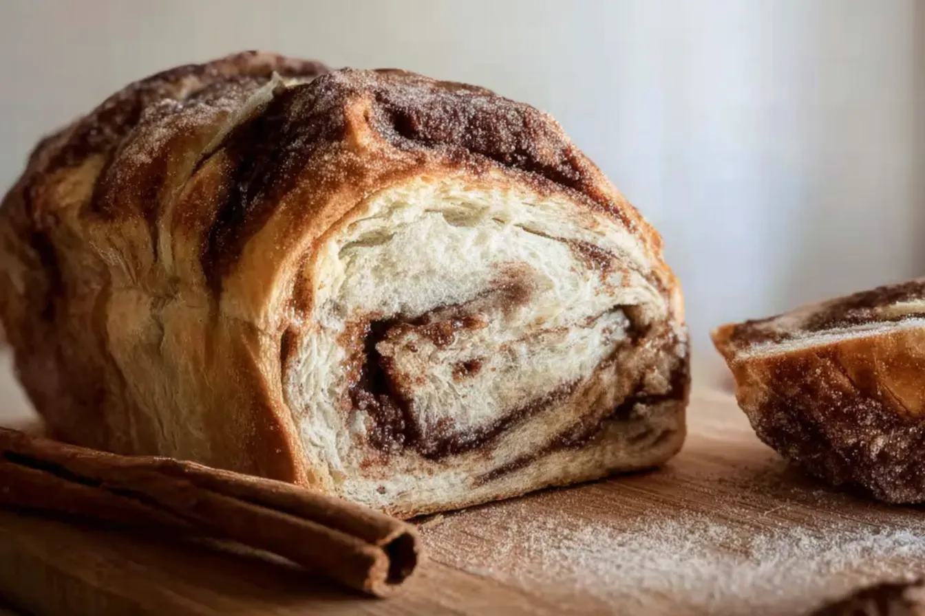 The Best Cinnamon Sugar Sourdough Bread Freshly Baked