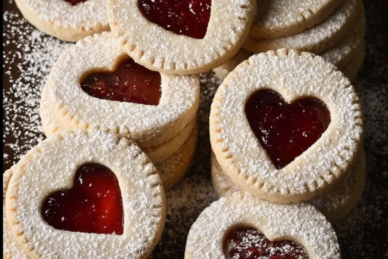 The Best Jam Cookies Freshly Baked