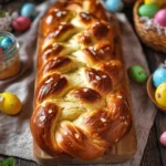 Traditional Italian Easter Bread Freshly Baked