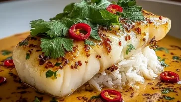 Tropical Grouper with Spicy Coconut — A Flavorful Seafood Delight