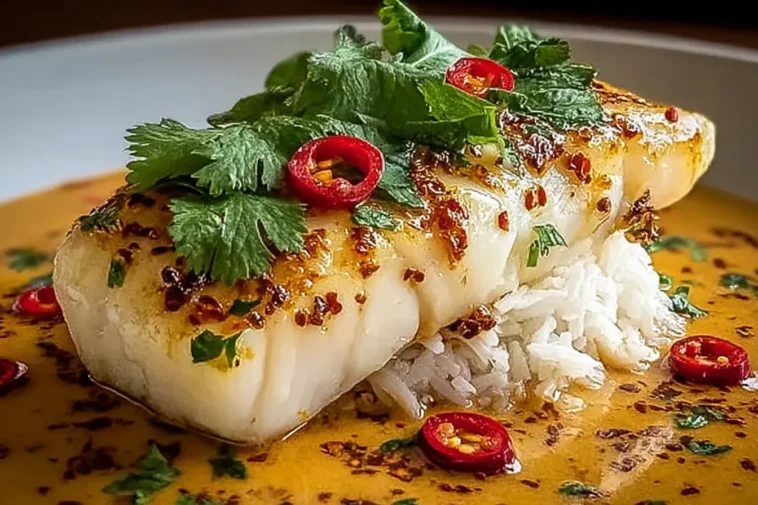 Tropical Grouper with Spicy Coconut — A Flavorful Seafood Delight