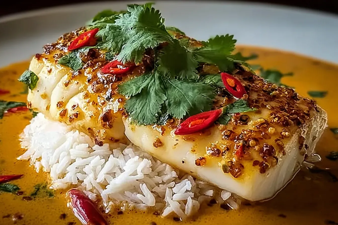 Tropical Grouper with Spicy Coconut: A Flavorful Escape