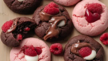 Valentine Ganache Cookies Ready to Share