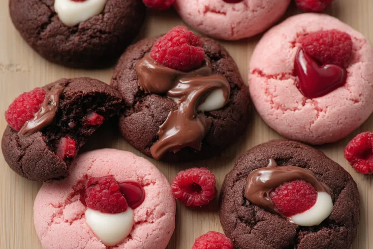 Valentine Ganache Cookies Ready to Share