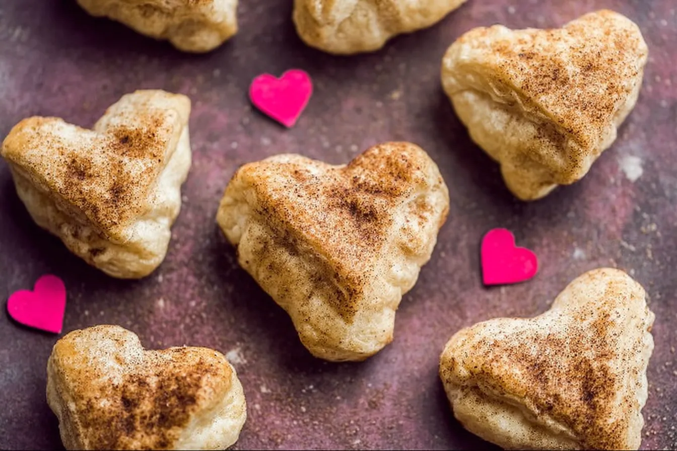 Valentine’s Day Puff Pastry Hearts