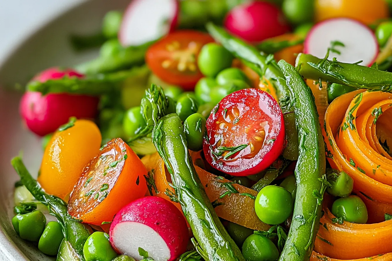 vibrant carrot cucumber spiral salad a fresh take on spring flavors 2 1