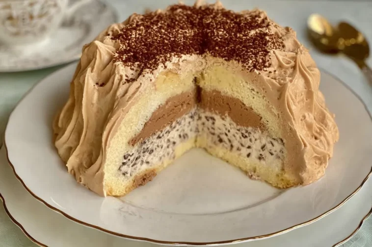 Zuccotto: a Creamy Italian Dessert Cake You’ll Love 3 Zuccotto: a Creamy Italian Dessert Cake Ready to Serve