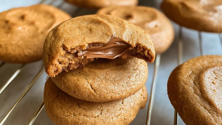 3 Ingredient PB2 Protein Peanut Butter Cookies on a Plate
