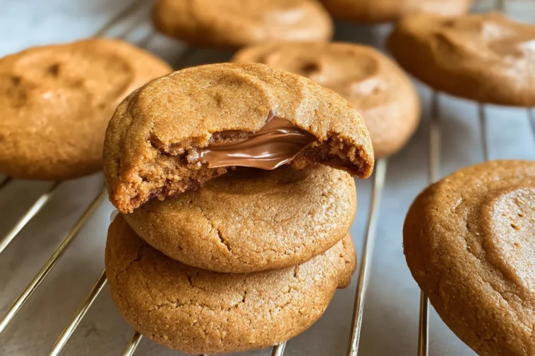 3 Ingredient PB2 Protein Peanut Butter Cookies on a Plate
