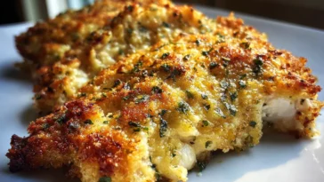 Delicious Garlic Parmesan Chicken Bake