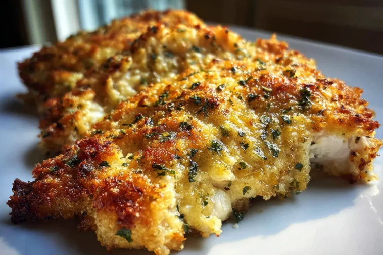 Delicious Garlic Parmesan Chicken Bake
