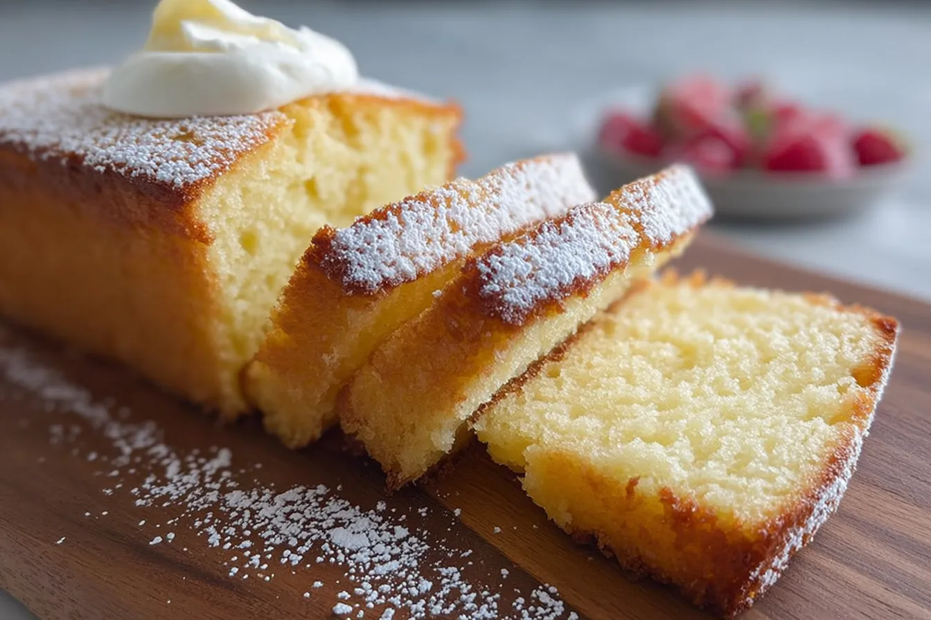 Amazing Low Calorie Vanilla Cake with Greek Yogurt 180 