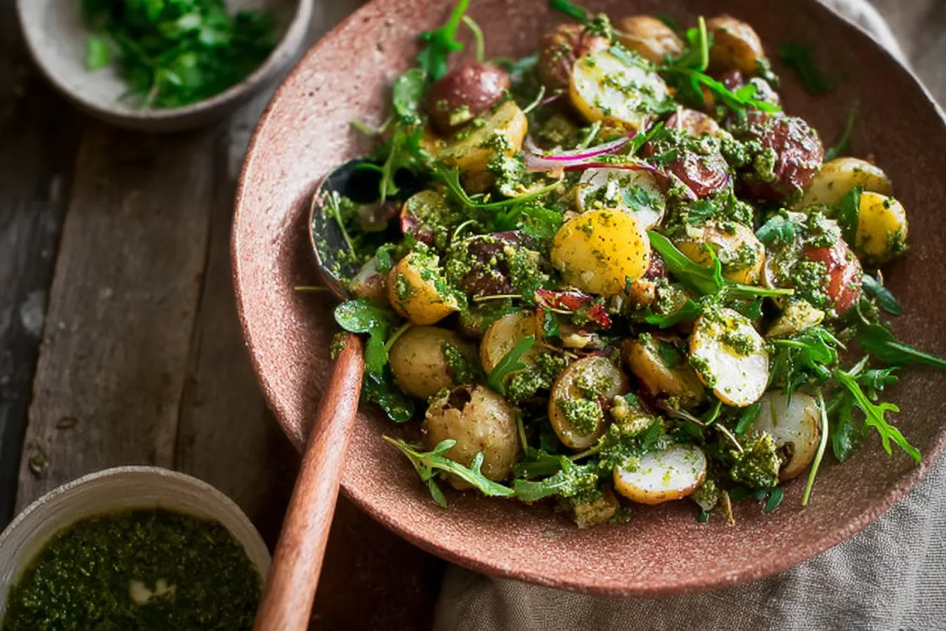 Arugula Pesto Potato Salad: A Fresh Twist You’ll Love 4 Arugula Pesto Potato Salad