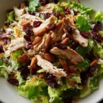 Asian Chicken Cranberry Salad - A Flavorful Delight