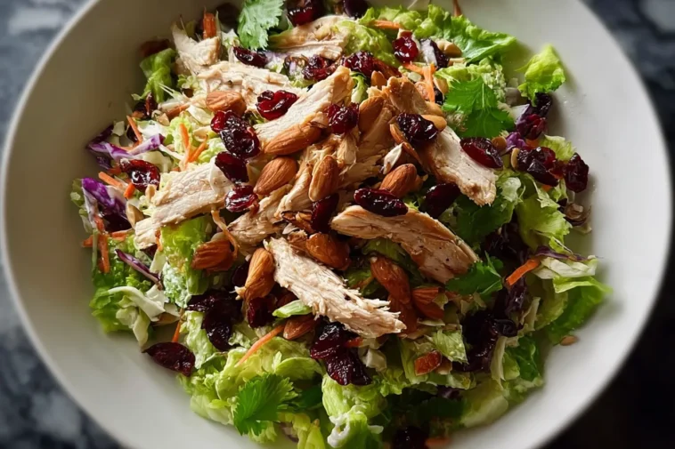 Asian Chicken Cranberry Salad - A Flavorful Delight