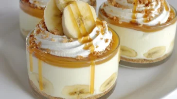 Banana Caramel Cream Dessert – An Irresistible Treat