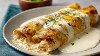 Best White Rotisserie Chicken Enchiladas Ready to Serve