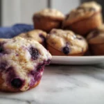 Blueberry Greek Yogurt Muffin Freshly Baked