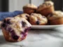 Blueberry Greek Yogurt Muffin Freshly Baked
