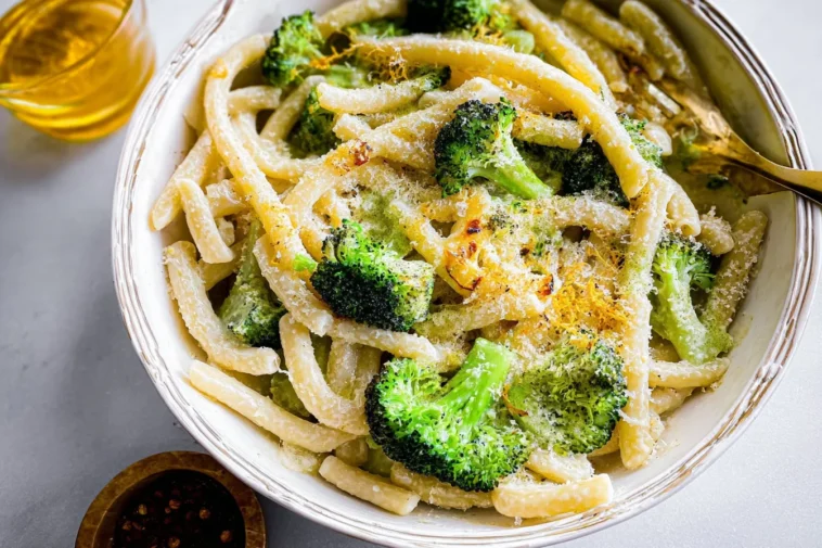 Delicious Broccoli Pasta Ready to Serve