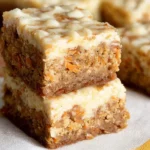 Carrot Cake Bars - Sweet and Moist Dessert Treat