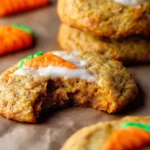 Delicious Carrot Cake Cookies Freshly Baked