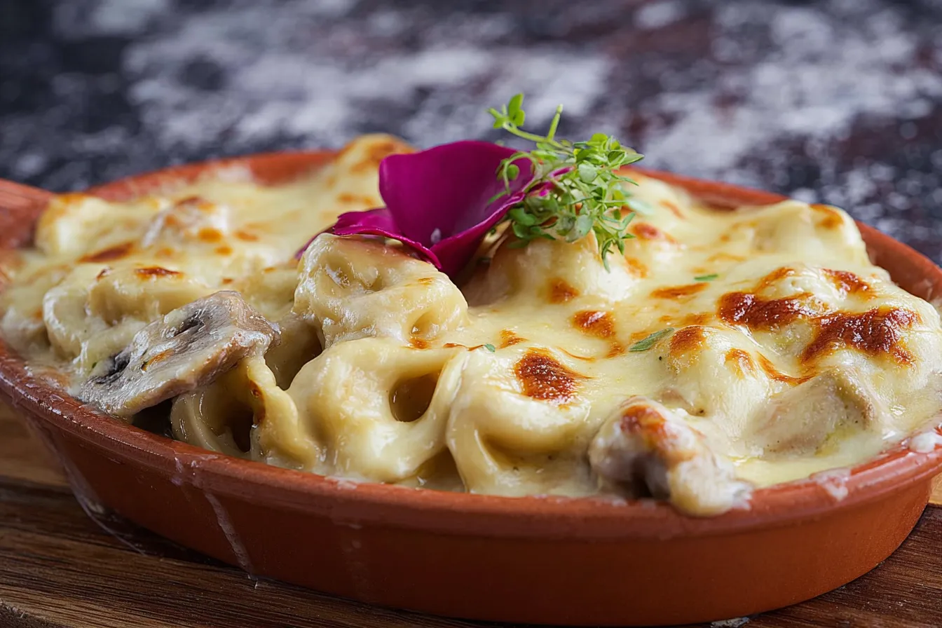 Cheesy Tortellini Bake: A Comforting Pasta Delight to Savor 3 Cheesy Tortellini Bake - A Comforting Pasta Delight
