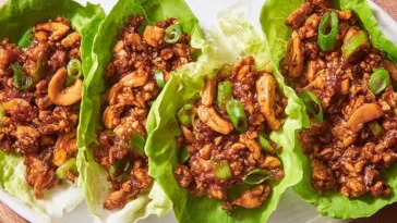 Juicy Chicken Lettuce Wraps (P.F. Chang’s Style)