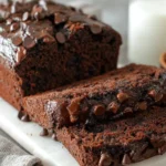 Decadent Chocolate Banana Bread Slices