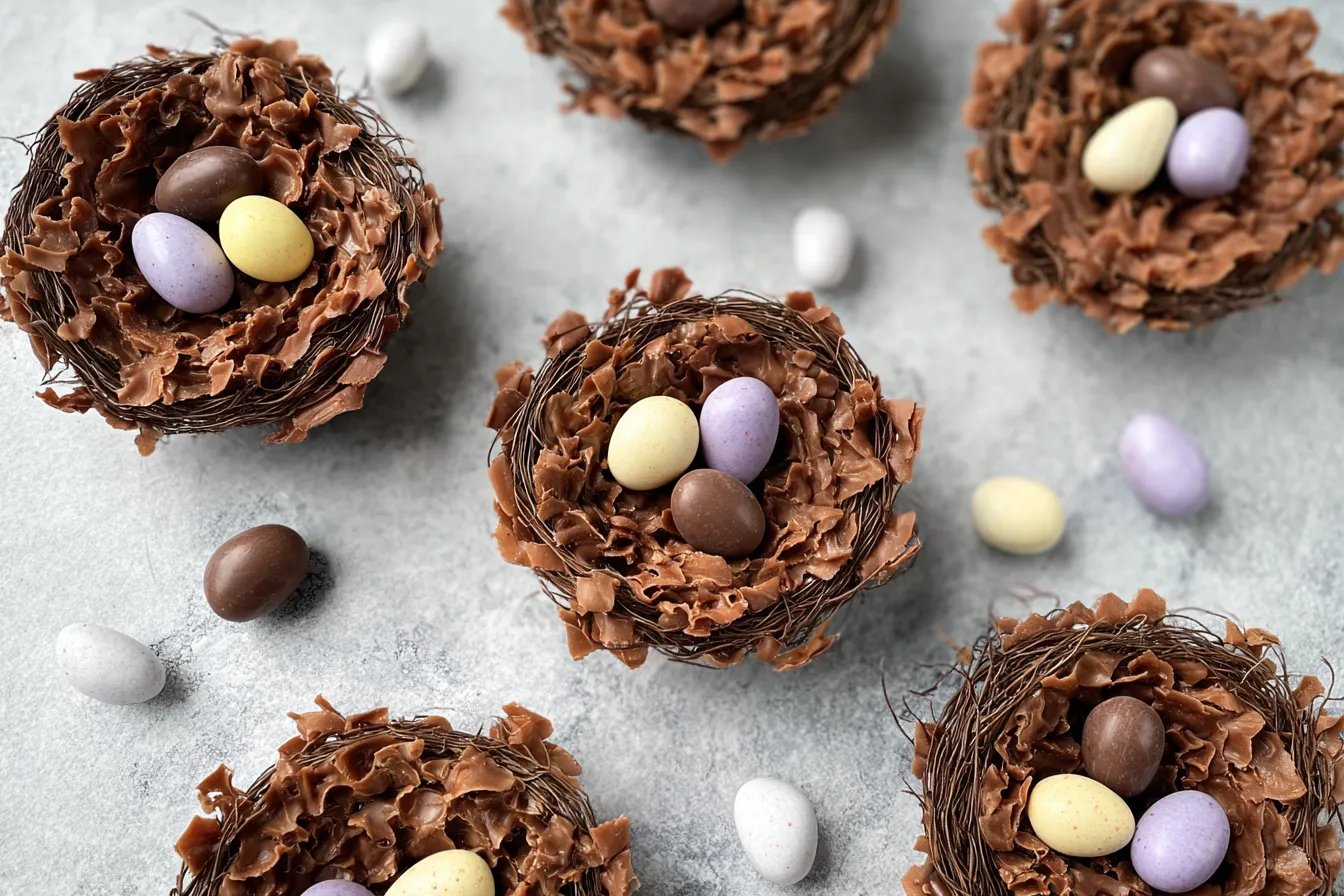 Chocolate Easter Nests 