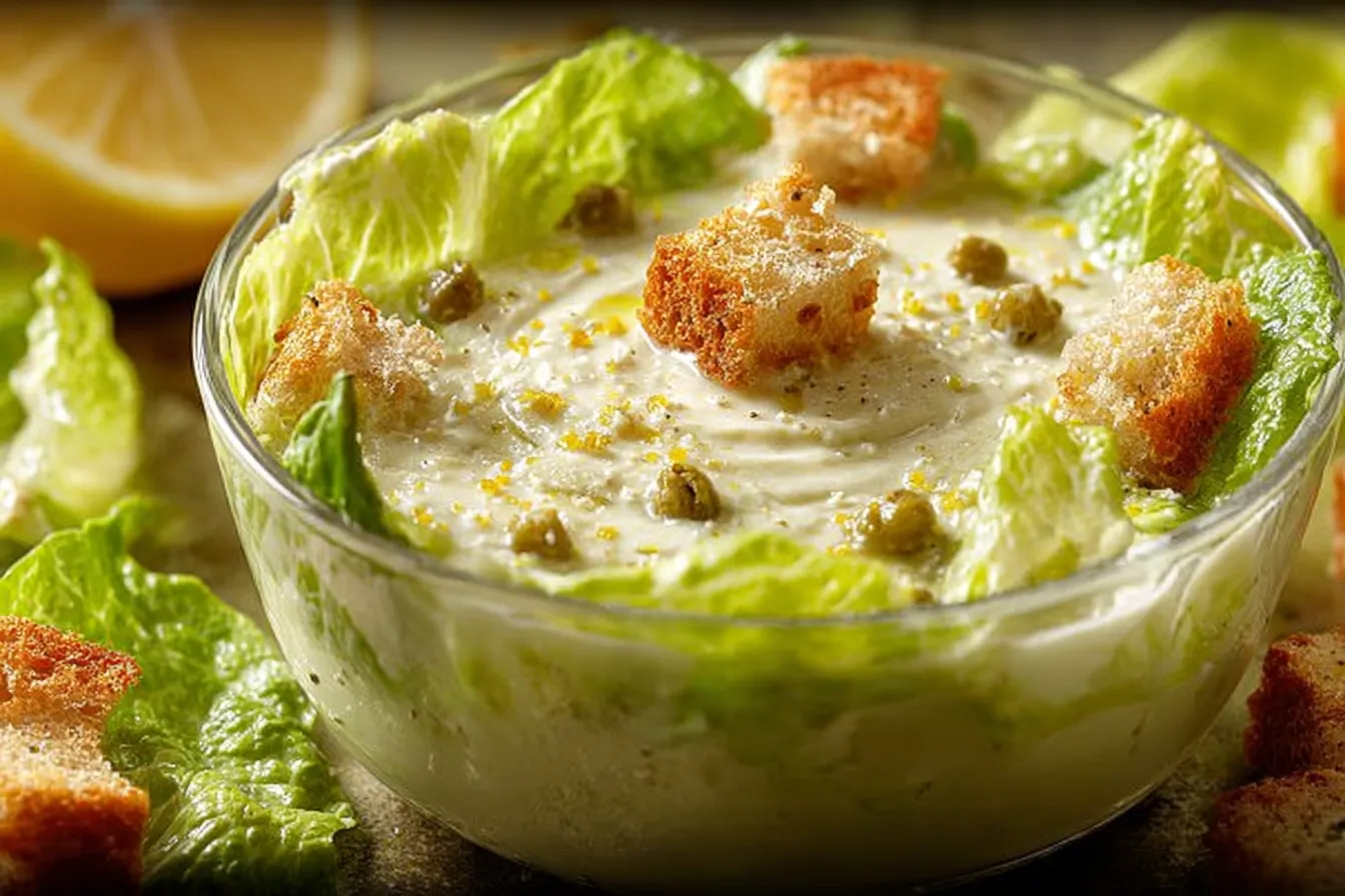 Classic Caesar Salad Dressing