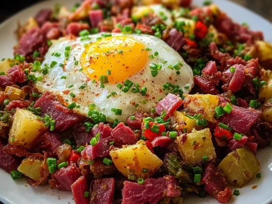 Corned Beef Hash Skillet - Delicious Breakfast Idea