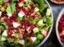 Cranberry Apple Salad Vibrant Colors